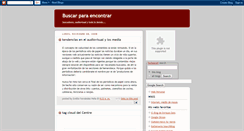Desktop Screenshot of buscarencontrar.blogspot.com