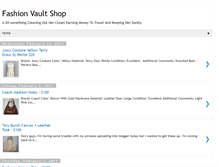 Tablet Screenshot of fashionvaultshop.blogspot.com
