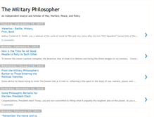 Tablet Screenshot of militaryphilosopher.blogspot.com