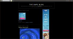 Desktop Screenshot of dapcblog.blogspot.com