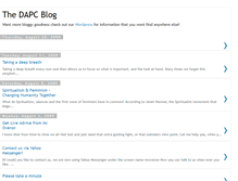 Tablet Screenshot of dapcblog.blogspot.com