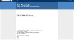 Desktop Screenshot of anti-advertlets.blogspot.com