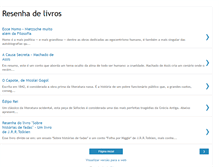 Tablet Screenshot of livroresenha.blogspot.com