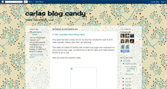 Desktop Screenshot of carlasblogcandy.blogspot.com