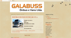 Desktop Screenshot of galabuss.blogspot.com