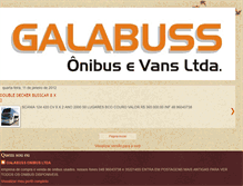 Tablet Screenshot of galabuss.blogspot.com