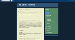 Desktop Screenshot of fe-cienciayservicio.blogspot.com