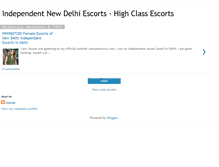 Tablet Screenshot of jannatescort.blogspot.com