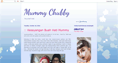 Desktop Screenshot of mummy-chubby.blogspot.com