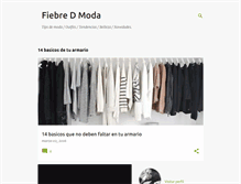 Tablet Screenshot of fiebredmoda.blogspot.com