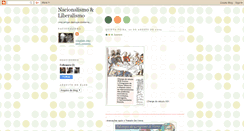 Desktop Screenshot of nacionalismohistoria.blogspot.com