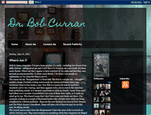 Tablet Screenshot of drbobcurran.blogspot.com