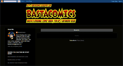 Desktop Screenshot of bastacomics.blogspot.com