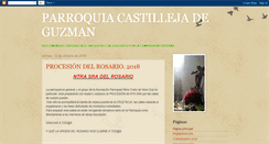 Desktop Screenshot of parroquiacastillejadeguzman.blogspot.com