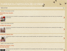 Tablet Screenshot of parroquiacastillejadeguzman.blogspot.com