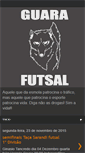 Mobile Screenshot of guarafutsal.blogspot.com