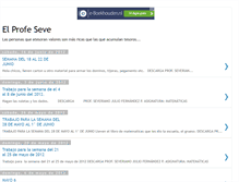 Tablet Screenshot of el-profe-seve.blogspot.com