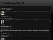 Tablet Screenshot of felixgarciagonzalez.blogspot.com