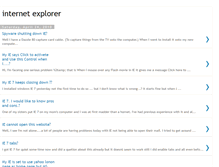 Tablet Screenshot of internet-explorer-fh.blogspot.com