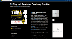 Desktop Screenshot of mcontadorpublicoyauditor.blogspot.com