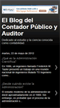Mobile Screenshot of mcontadorpublicoyauditor.blogspot.com