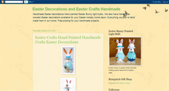 Desktop Screenshot of handmadeeasterdecorations.blogspot.com