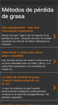 Mobile Screenshot of metodosdeperdidadegrasa.blogspot.com
