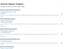 Tablet Screenshot of gastric-bypass-surgery-story.blogspot.com