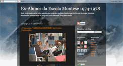 Desktop Screenshot of exalunosdamontese.blogspot.com