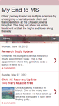 Mobile Screenshot of my-end-to-ms.blogspot.com