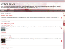 Tablet Screenshot of my-end-to-ms.blogspot.com
