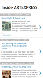Mobile Screenshot of insideartexpress.blogspot.com