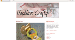 Desktop Screenshot of naptimecrafty.blogspot.com