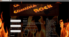 Desktop Screenshot of comunarock.blogspot.com