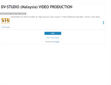 Tablet Screenshot of dvstudiomalaysia.blogspot.com