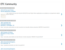 Tablet Screenshot of etccommunity.blogspot.com
