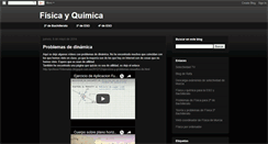 Desktop Screenshot of elblogdefisicayquimica.blogspot.com