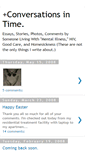 Mobile Screenshot of conversationsintime.blogspot.com