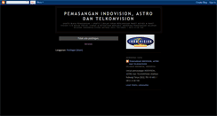 Desktop Screenshot of indovision-astro-telkomvision.blogspot.com