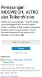 Mobile Screenshot of indovision-astro-telkomvision.blogspot.com