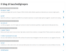 Tablet Screenshot of ilblogdibacchediginepro.blogspot.com