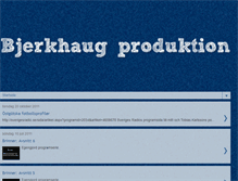 Tablet Screenshot of bjerkhaugproduktion.blogspot.com