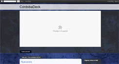 Desktop Screenshot of cordobadeck.blogspot.com