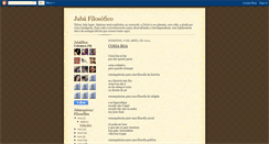 Desktop Screenshot of jabafilosofico.blogspot.com