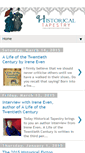 Mobile Screenshot of historicaltapestry.blogspot.com