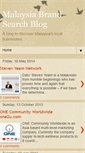 Mobile Screenshot of malaysiabrandsearch.blogspot.com