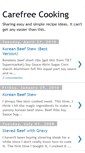 Mobile Screenshot of carefreecooking.blogspot.com