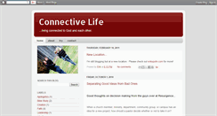 Desktop Screenshot of connectivelife.blogspot.com