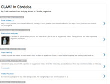 Tablet Screenshot of clamincordoba.blogspot.com