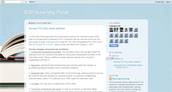 Desktop Screenshot of icsielearningportal.blogspot.com